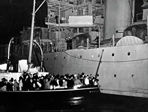 Survivors: Self-sinking of the German ship Columbus, 1939