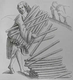 Proverb: The selfish and envious villain. Engraving