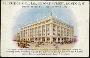 Selfridges: SELFRIDGES, LONDON 1909