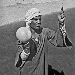 Melon: Seller of melons, Egypt