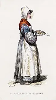 Nanterre: SELLER OF NANTERRE CAKES