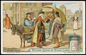 Bookseller: Selling Books, 16Th Cent