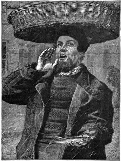 Fishmonger: Selling Fish 1886