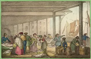 Quays: SELLING FISH BY DOCKS
