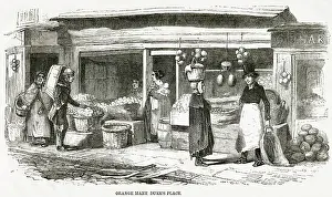 Mart: Selling oranges 1864