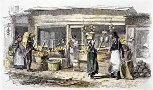 Mart: Selling oranges 1864