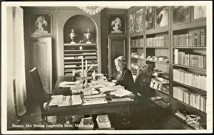 Lagerlof: SELMA LAGERLOF AT WORK
