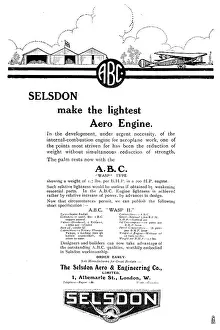 Selsdon: Selsdon Engineering: Aero Engines - ABC Wasp