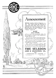 Selsdon: Selsdon Engineering: Aero Engines - ABC Wasp ABC Gnat