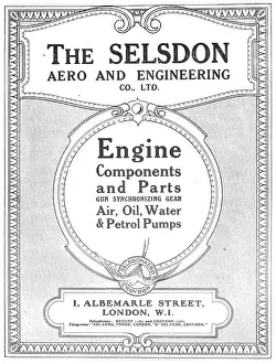 Selson: Selson Engineering - Engine Components 1918