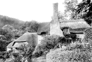 Almshouses: Selworthy, Almshouses 1900