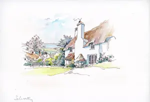 Selworthy: A Selworthy Cottage