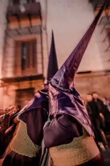 Iglesia: Semana Santa procession in Madrid, Spain