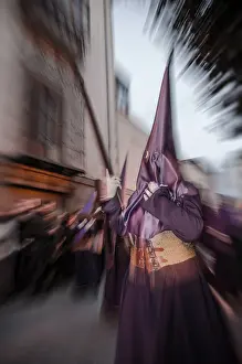 Iglesia: Semana Santa procession in Madrid, Spain
