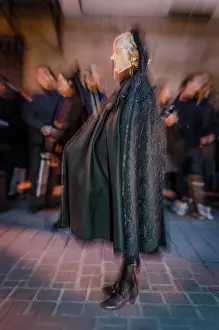 Iglesia: Semana Santa procession in Madrid, Spain