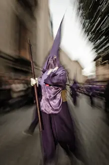 Iglesia: Semana Santa procession in Madrid, Spain