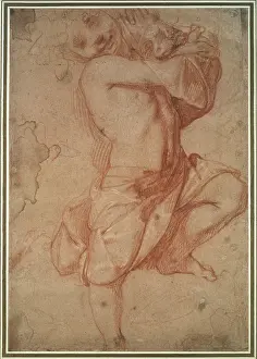 Carracci: Semi-nude Boy