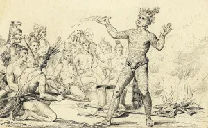 Vernier: Seminole Funeral Ceremony