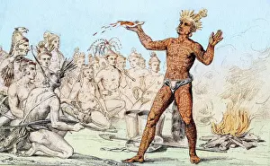 Vernier: Seminole Funeral Ceremony
