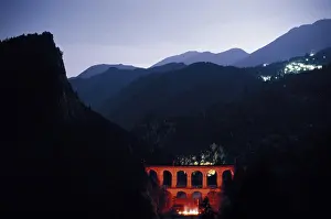 Locality: Semmering: illuminated Kalte Rinne
