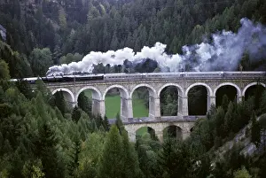 Rinne: Semmering railway: ancient steamer