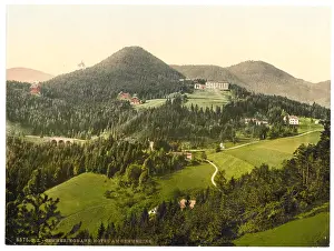 Styria: Semmering Railway, Hotel at Semmering, Styria, Austro-Hungar