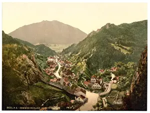 Styria: Semmering Railway, Schottwien, Styria, Austro-Hungary