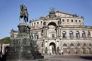 Semper: The Semper Opera House, Dresden, Germany