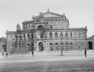 Semperoper: Semperoper in Dresden, 1905