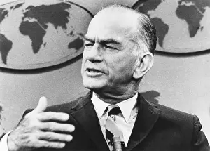 Anti War: Sen. J. William Fulbright was Chrm. of the Foreign