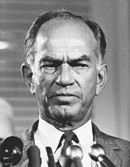 Anti War: Sen. J. William Fulbright, five term Senator from