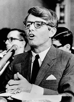 Rebuild: Sen. Robert F. Kennedy testifying before ?