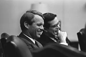Sorensen: Sen. Robert Kennedy and Ted Sorenson during ?