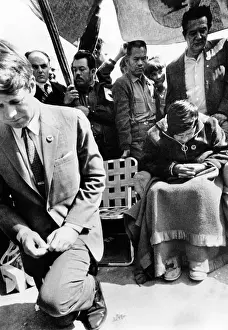 Hispanics: Sen. Robert Kennedy worships with Cesar ?