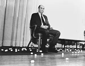 Vigorous: Sen. Strom Thurmond pelted with marshmallows after