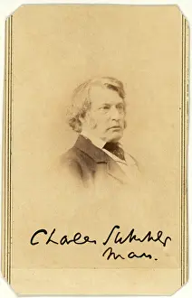 Mathhew: Senator Charles Sumner, carte de visite ?