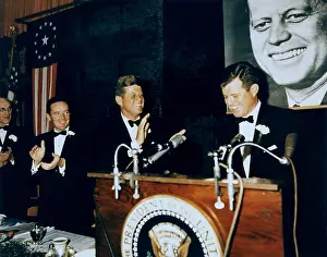 Kenn: Senator Edward Kennedy introduces his big ?