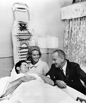 Recuperate: Senator Edward Kennedy, recovering from ?