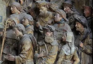 Fermin: Senator Faustinien, choir screen, Amiens Cathedral