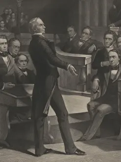 Legislature: Senator Henry Clay speaking for the Compromise