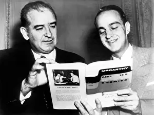 Cohn: Senator Joseph McCarthy and his attorney, ?