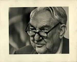 Watergate: Senator Sam Ervin at Watergate hearing