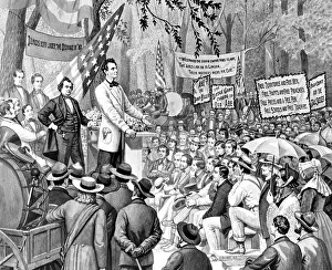 Senatorial: Senatorial Debate Between Abraham Lincoln and Stephen