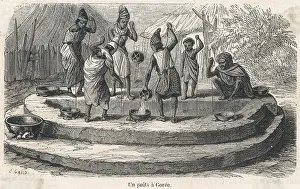Goree: WELL IN SENEGAL