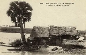 Senegalese: Senegal - Village in the middle of a lake
