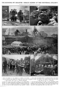 Caerphilly: Senghenydd Universal Colliery Disaster, Glamorgan, S. Wales