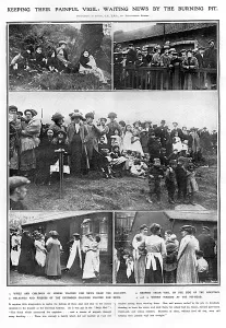 Caerphilly: Senghenydd Universal Colliery Disaster, Wales, 1913