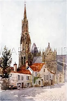 Senlis: SENLIS/STREET/CATHEDRAL
