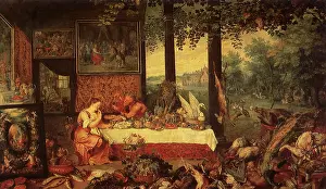 Satan: Sense of Taste, by Brueghel