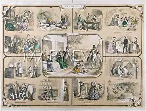 Senses: THE FIVE SENSES 1840S
